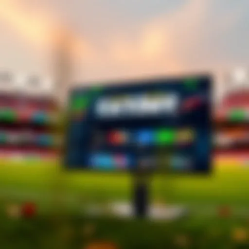 Exploring the 1xbet Platform in Ghana Visual representation of 1xbet platform interface