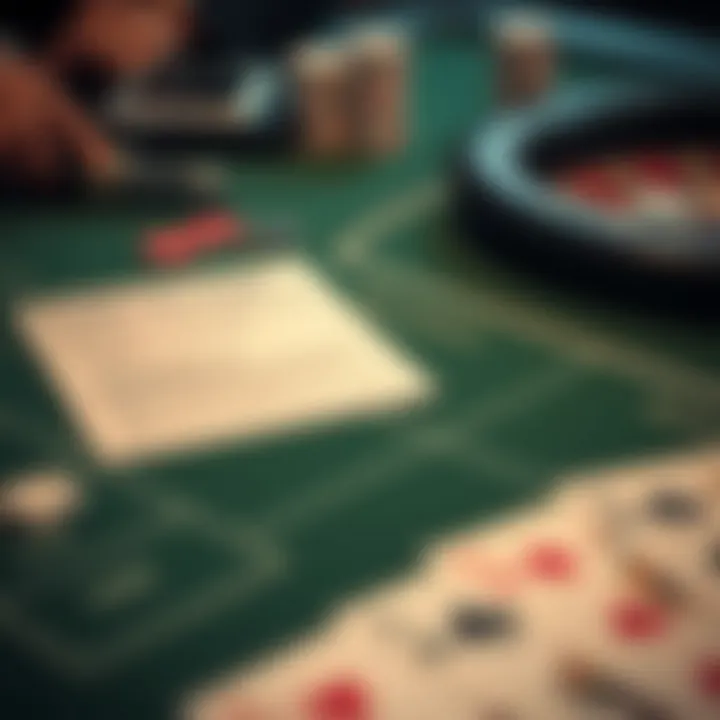 Diagram explaining basic strategy