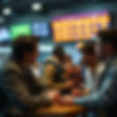 Community interaction and communication in betting