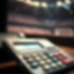 Illustration of betting probability calculator in action