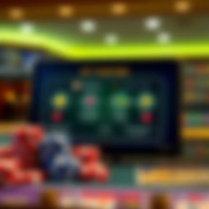 Effective Betting Strategies for Slots A strategic diagram illustrating effective betting strategies for online slot players.