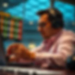 Illustration of betting strategy analysis