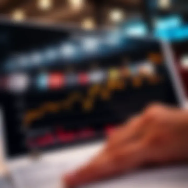 Betting Trends Analysis A detailed chart illustrating betting trends over time