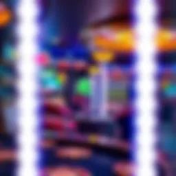 Visual representation of Bitcoin casino gameplay