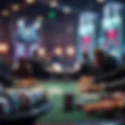 Conceptual illustration of cash game dynamics