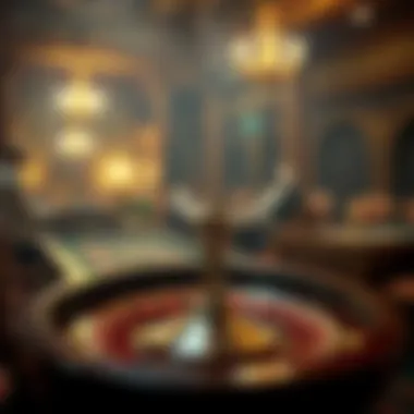 The History of Roulette An old historical depiction of roulette being played in a casino