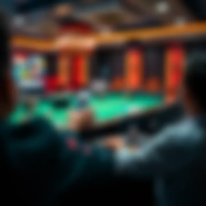 Visual representation of secure online betting practices