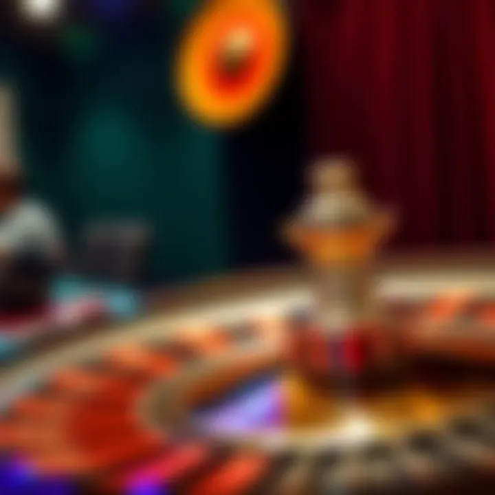 The Exciting Roulette Wheel A roulette wheel with vibrant colors and a ball ready to spin