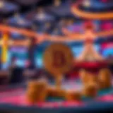 Cryptocurrency Casino Concept