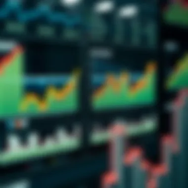 Graphs showcasing data trends in sports betting