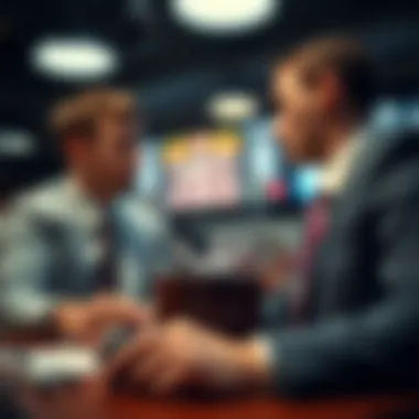 The Decision-Making Process in Betting A symbolic depiction of the decision-making process in betting