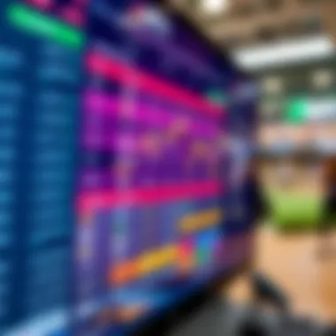 Exploring Modern Betting Platforms A close-up view of a digital betting platform interface
