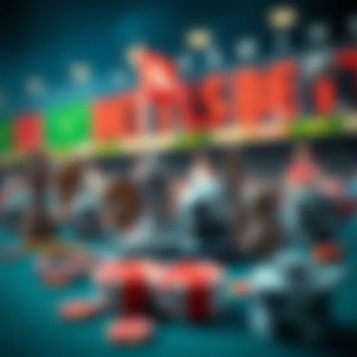 Variety of Betting Types and Strategies Diverse betting types and strategies illustrated