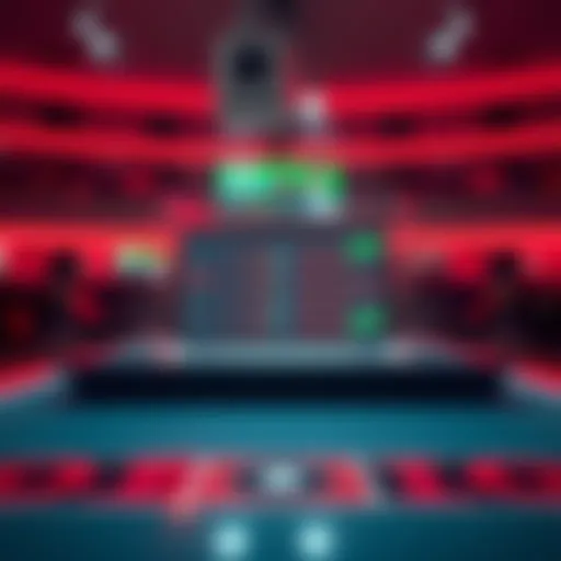 Conceptual representation of a betting platform