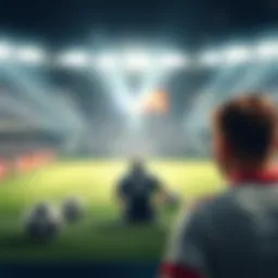 Conceptual illustration of free betting in sports