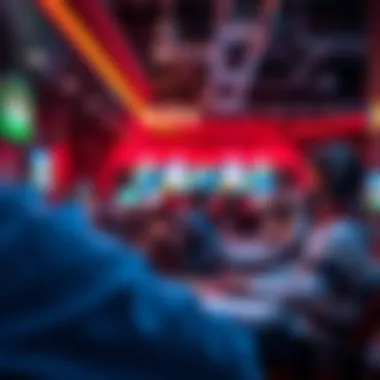 Exciting gaming atmosphere