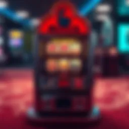 Intriguing design of a classic slot machine