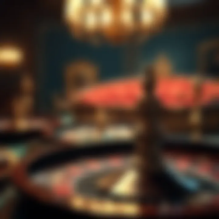 An elegant representation of roulette history highlighting its evolution