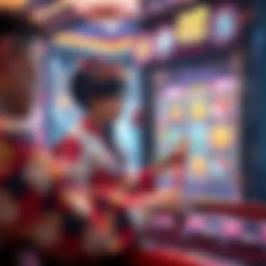 Engaging gameplay showcasing player interaction in Koi Princess