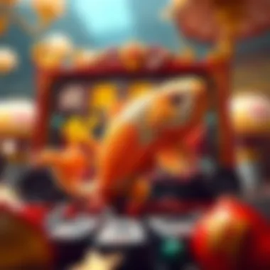 Detailed view of unique features in Koi Princess slot