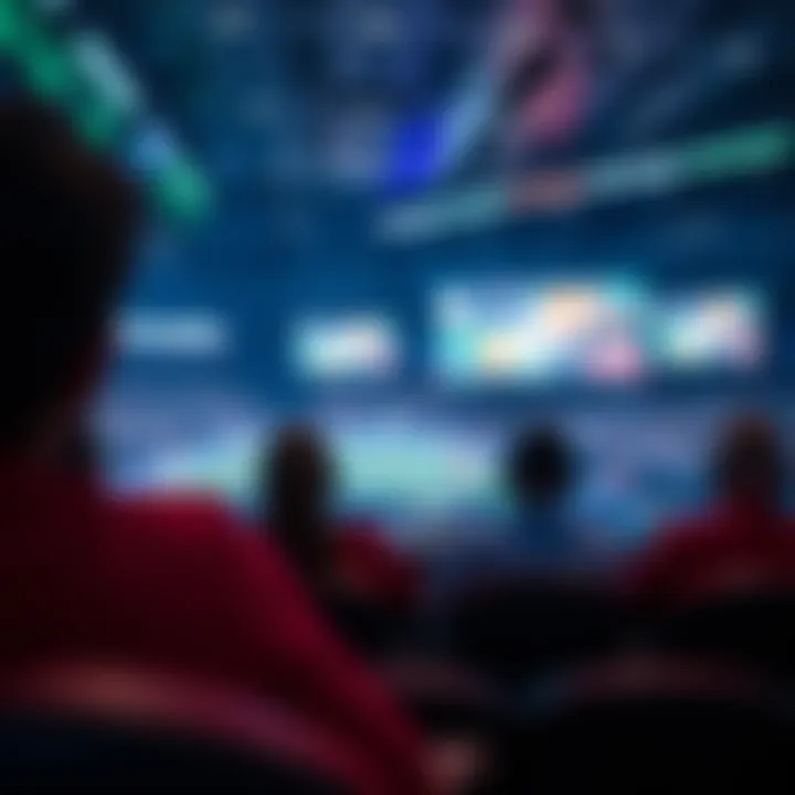 Immersive user experience in live betting