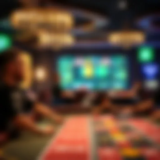 Virtual gaming table with live dealers