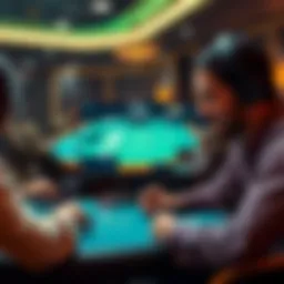 An engaging live online blackjack game setup