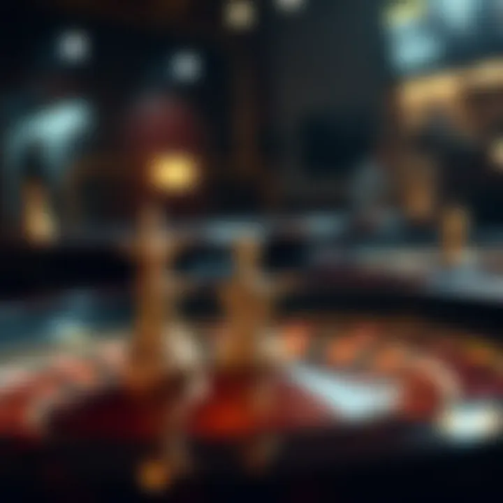 Strategic elements and betting options in live roulette