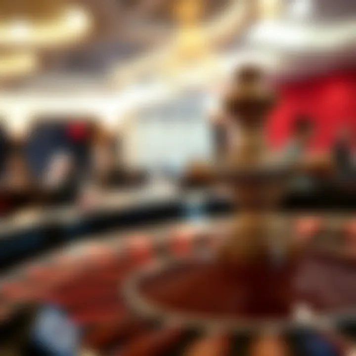 An overview of the user interface design in online live roulette