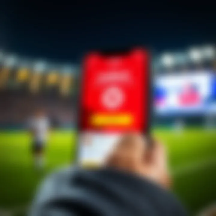 Illustration of downloading Melbet APK on a smartphone