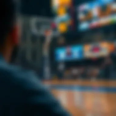 An illustration depicting the fundamentals of NBA betting lines