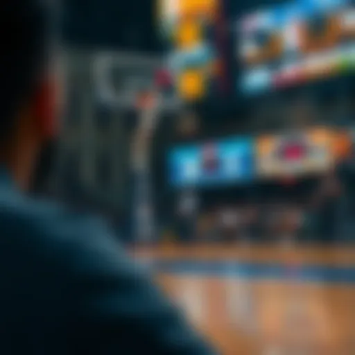 An illustration depicting the fundamentals of NBA betting lines