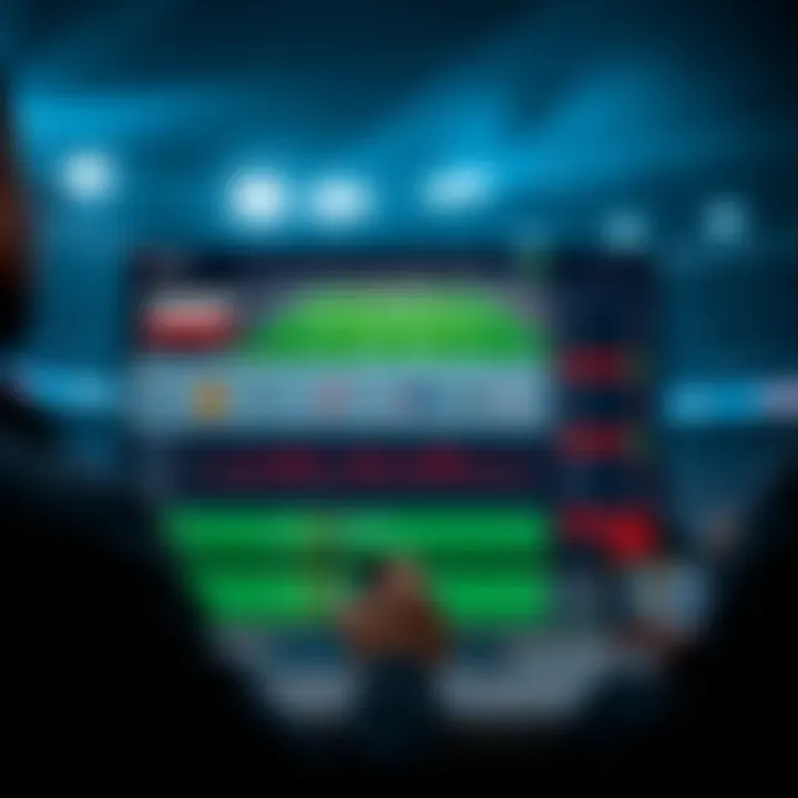 Overview of OneXBet's betting interface