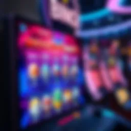 A vibrant online bingo game interface showcasing various options