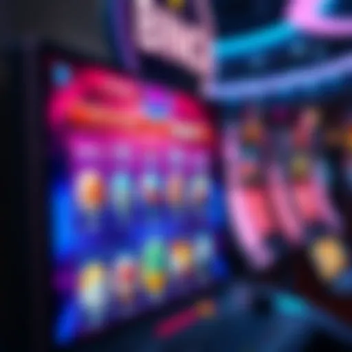A vibrant online bingo game interface showcasing various options