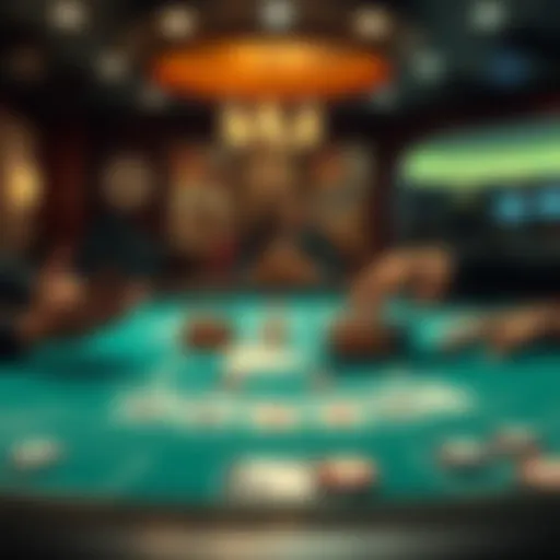 Intricate Blackjack Strategy Diagram