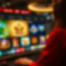 A captivating online casino interface showcasing various games