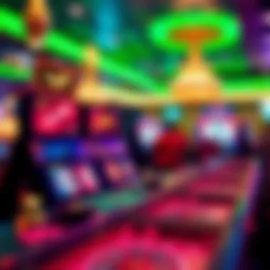 Graphical representation of online casino market trends