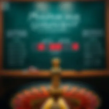 Mastering Roulette Strategies A strategic layout featuring different roulette betting strategies written on a chalkboard.