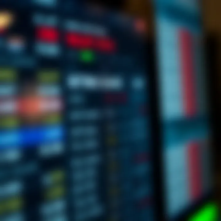 Understanding Betting Odds A close-up of golf betting odds displayed on a digital device.