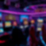 Diverse Online Gaming Experience An intricate online gaming interface showcasing various slot games