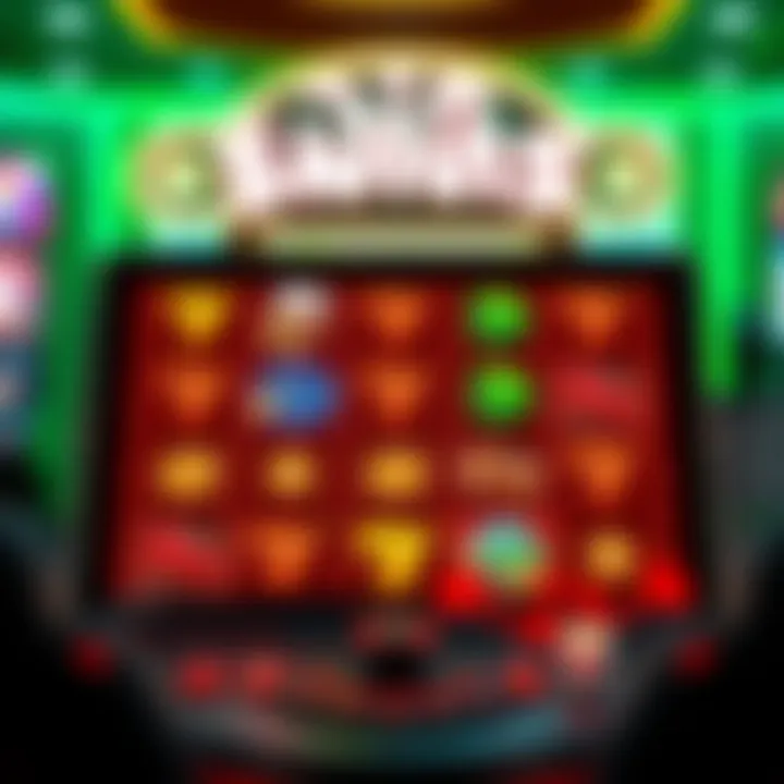 An engaging online slot game interface with vibrant graphics