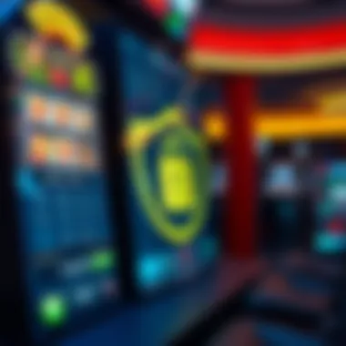 Safety Features in Online Slot Platforms A secure online betting interface emphasizing safety features