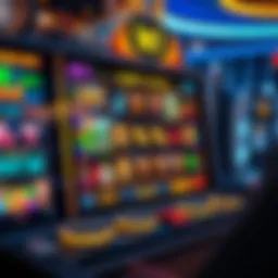 Engaging online slot game interface