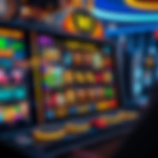Engaging online slot game interface
