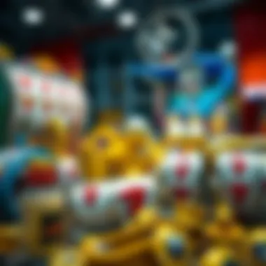 Diverse Themes in Online Slot Games Variety of slot game icons and themes