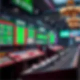 A visual representation of international betting platforms