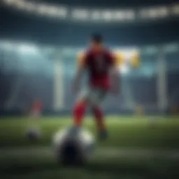 Concept of overseas soccer betting odds