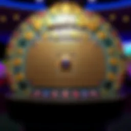 Plinko board showcasing the intricate design and layout