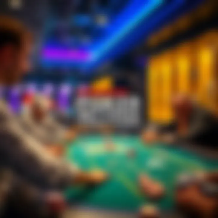 Illustration of poker betting structure